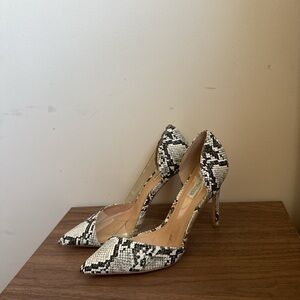 Steve Madden Snakeskin Pattern Women's Heels